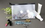 EVA PVC Cosmetic Bag For Women Zipper Waterproof Airline Makeup Travel Organizer