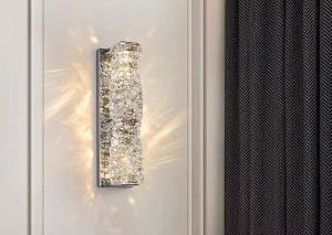Wholesale Crystal wall Lamp Hotel Led Brass Wall Lamp Bedroom Wall Reading Lights from china suppliers
