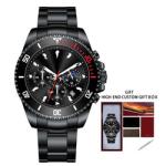 26cm Rotatable Stainless Steel Quartz Watch Waterproof Quartz Diver Watch MIYOTA