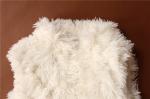 100% Polyester Children'S Winter Clothes Girl's White Plush Vest