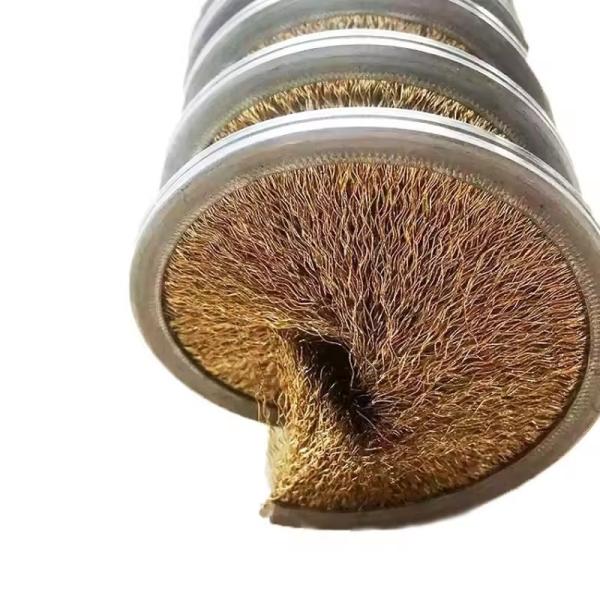 Spiral Roller Brush Polishing High Quality Wiredrawing Inverted Spiral Coiled