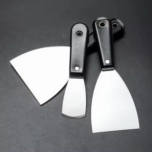 Wholesale Plastic ABS Handle Soft Grip Flexible Stainless Steel Carbon Steel Rust-free Putty Knife Scrapers from china suppliers
