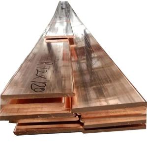 Wholesale Bending Welding Decoiling Copper Row ASTM DIN Copper Flat Bar from china suppliers