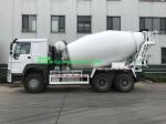 10 Wheels 10M3 Concrete Mixer Truck Sinotruk Howo 7 336hp Euro2 RHD