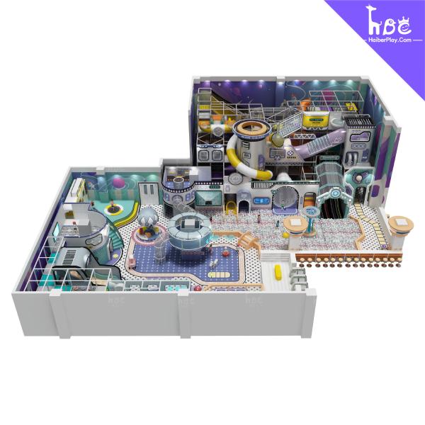Customized Large Indoor Playground Equipment Eco Friendly Material Play