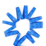 Soft Flexible 120 Inch Measuring Tape Blue For Body Weight Loss Measuring ODM
