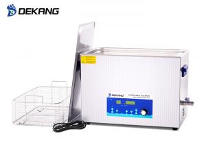 19L 40KHz Ultrasonic Cleaning Bath , Degreasing Dewaxing Function Ultrasonic Cleaning Tank 