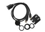 Precision USB Extension Cable / USB Aux Cord Mini HDMI Car Dash Mount Cable