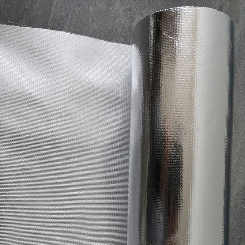 Anti Static Aluminium Foil Cloth Plain Twill Woven Knitting Material