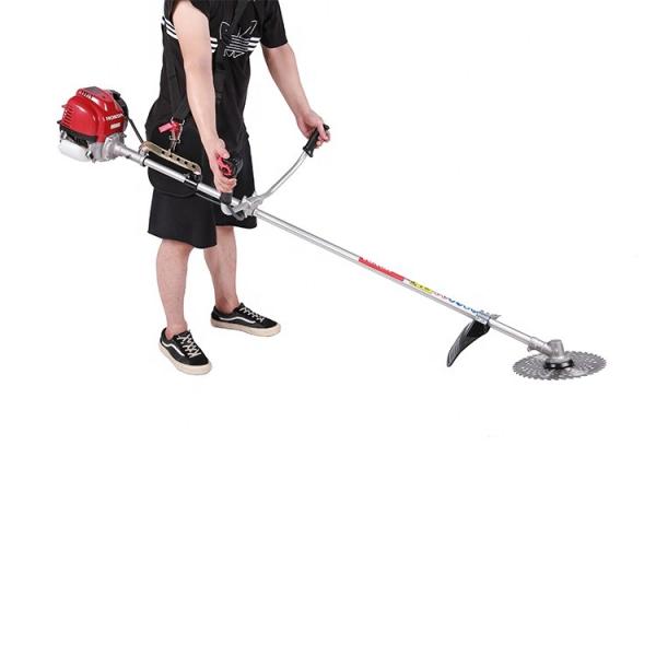 Electric Start 35.8cc Gasoline 4 Stroke Petrol Brush Cutter Machine In Glass