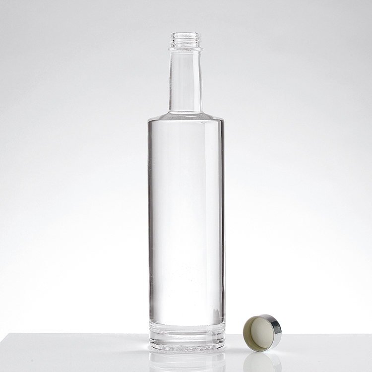 Customize Sealing Type 700ml 750ml 1000ml Super Flint Bottle for Whiskey Brandy Rum