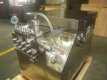 ISO Automatic High Pressure Homogenizer PLC Control 20Mpa
