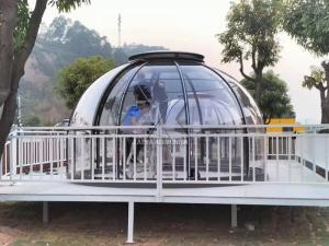 Wholesale Safe Aluminum Polycarbonate Dome House Large Aluminum Profiles Round from china suppliers