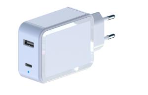 Wholesale High Speed Fast Mobile Charger , Multi USB Fast Charging Adapter 83% Efficiency from china suppliers