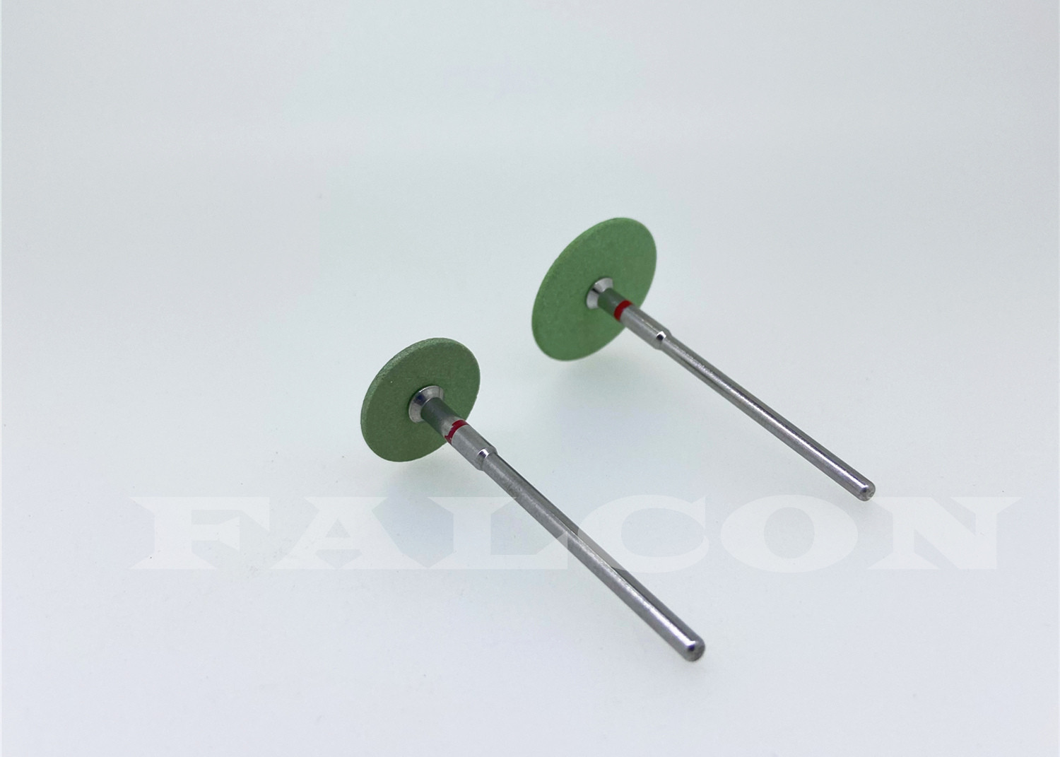 Green Mounted Sintered Diamond Disc Polisher Knife Edge Bur 16mm Diameter