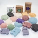Vegetable Fiber Charcoal And Konjac Cleansing Puff Baby Skin Exfoliating Bath