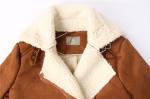 Lady's Sueded Sherpa coats, Women's sueded jacket , very cool quality, stocks