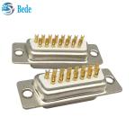 500V Voltage Rating Db 15 Male Connector , D Sub 15 Pin Male Connector With