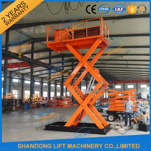 Wholesale 1T 5.5M Hydraulic Electric Home Scissor Lift Platform With CE from china suppliers