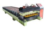 Metal Panel Glazed Tile Roll Forming Machine 380volt 50Hz Hydraulic Motor Power