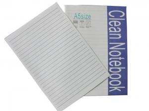 China 100% Virgin Pulp Cleanroom Paper Notebook Stapled Ruled Line / Graph Line on sale