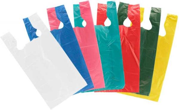 Quality t shirt plastic bags wholesale for sale