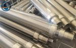 Stainless Steel 28 Micron Wedge Wire Pipe For Large Sludge Press