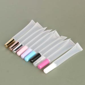 Wholesale OEM ODM Plastic PP Cosmetic Squeeze Tubes For Lip Gloss 15ml from china suppliers