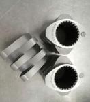Model 70 Involute Spline Extruder Machine Parts Neutral Kneading Block Screw