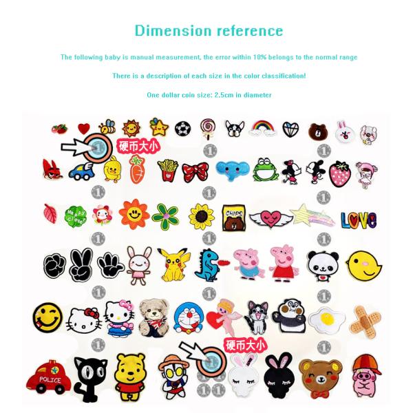 Custom Wholesale cartoon patch letter patch military patch