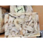 TONGZHONGHE SEAFOOD White Block Quick Frozen Illex Squid Egg 2.5kg/Bag For