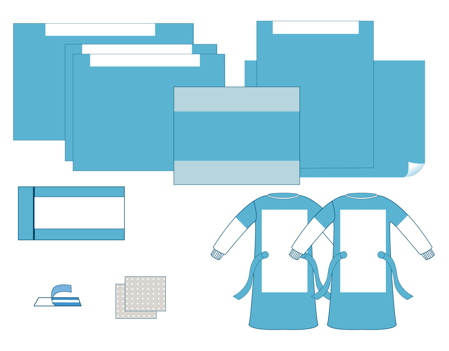 The fastest developing manufactory of disposable surgical Laprotomy Pack