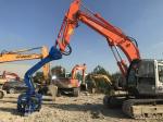 3200rpm Sheet Pile Driving Machine , Hydraulic Sheet Pile Driver Compact