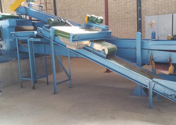 High Efficiency Tyre Recycling Line PF Breaker Auxiliary For Rubber Powder