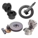Precision CNC Turning Parts Stainless Steel Copper Brass Plastic Bevel Pinion