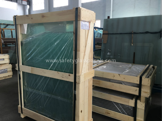 6mm Chemical Fully Tempered Safety Glass Partition / Tempered Frosted Glass