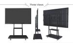 3840X2160 UHD Infrared Touch Screen Whiteboard AG Glass 20 Points