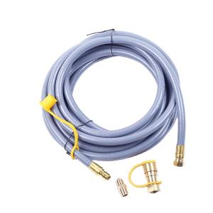 Wholesale 10/12/24 Feet Natural Gas Hose with Quick Connect Fittings for Grill Fireplace Heater LPG Gas from china suppliers