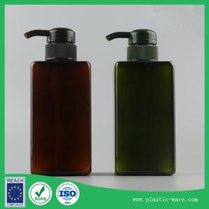 Wholesale empty cosmestic bottle 450 ml Cosmetic emulsion pump plastic packing bottles for shampoo from china suppliers