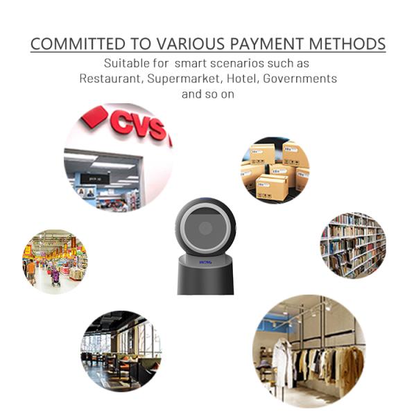 A SD5631 Vending Machine Barcode Reader Payment Omnidirectional Qr Reader 1d 2d Qr Code Wired Auto Barcode Scanner