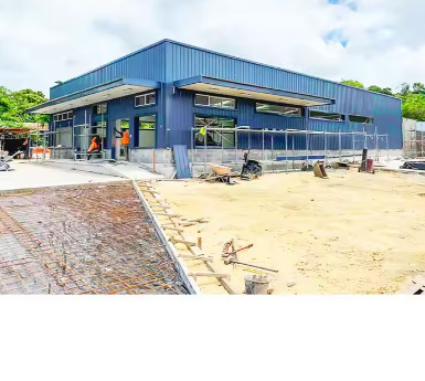 Industrial Steel Warehouse Cold Resistant High Snow Load Capacity For Harsh Winters Steel Structure