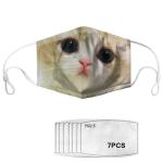 Animal Printted PM2.5 Anti Dust Face Mask