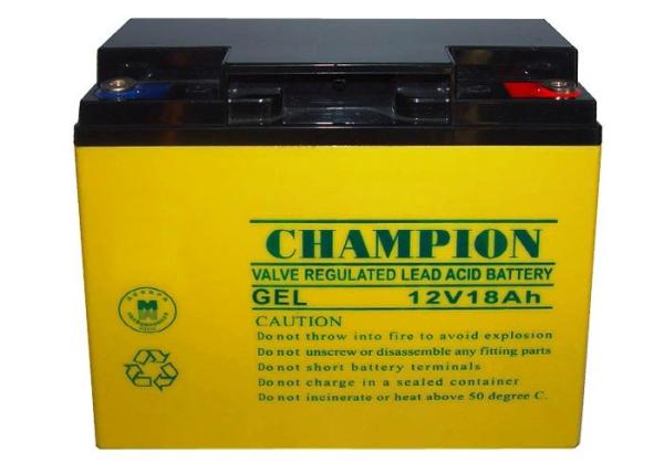 China Champion Solar GEL Battery 12V18AH NP18-12-G Sealed Lead Acid Solar