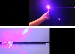 2017 New styles Golden 445nm blue laser pointer 3000mw burn match cigars cutting