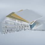 PVDF PU Coated Aluminum Honeycomb Wall Panels 1200x2400mm