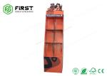 OEM Customized Foldable Cardboard POP Displays Cardboard Floor Display Stand