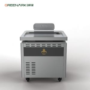 Wholesale Commercial Kitchen Equipment 4.5KW Multifunction Induction Flat Fryer Teppanyaki Grill with Cabinet from china suppliers
