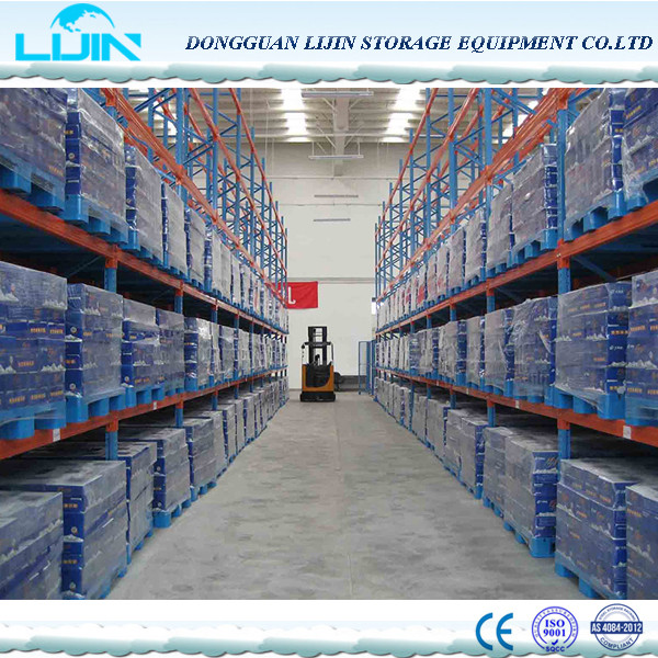 Cargo Storage Heavy Duty Pallet Racks , Customized Industrial Metal Shelving