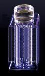 Beautiful Purple Crystal Perfume Bottle