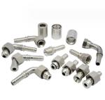 Certified of Metric Hydraulic Fittings ISO9001 20541 45 deg Metric Female 24 deg